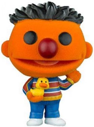 FunKo Pop Sesame Street Ernie Flocked - Figura de vinilo exclusiva