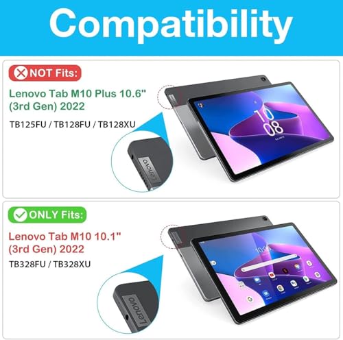 Image of Unbreakable Screen Protector Guard for Lenovo Tab M10 FHD 3rd Gen 10.1 inch Tablet, |1 Pack| 9H Flexible PET Film, HD Clear, Anti-Scratch, Bubble-Free (Not a Tempered Glass)