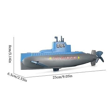 Amazon.co.jp: ぜんまい式潜水艦お風呂用おもちゃ、 スピード