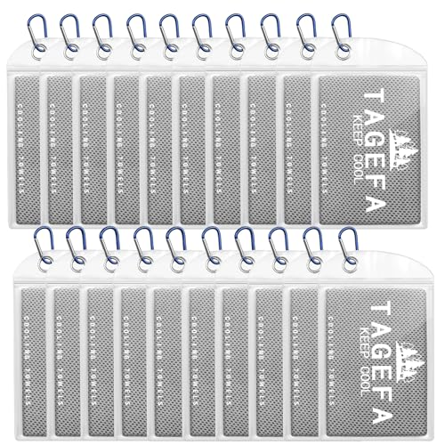 Tagefa Cooling Towels 20 Pack, 40