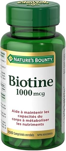 Miniatura 3 de Nature 's Bounty Biotin 1000Mcg, 100comprimidos recubiertos