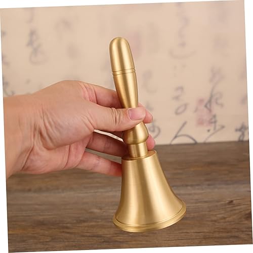 Miniatura 7 de KICHOUSE Alarma Budista Recepción Restaurante Niños Pequeños Musical Cobre Multifuncional Adultos Barra Metal Campanas Escuela Protección Niños Shui