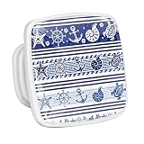 Marine Anchor Divano Stella Marina Tartaruga Modello Blu Cassetto Manopole Comò Maniglia Cucina Cassetto Tiranti Armadio Armadio Hardware per Casa Ufficio Bagno Confezione da 4