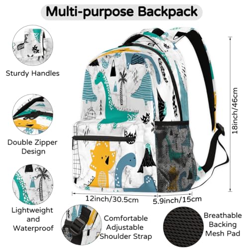 Sac à dos dinosaure pour ranger ordinateur et affaires sans effort - 2