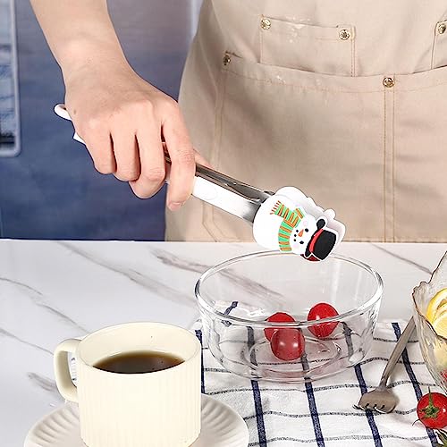 Küchen-Steakzange – Kochen im Weihnachtsstil, Küchenzange, Küchenutensilien, Silikon-Dekor, Lebensmittelklemme, Kochgerät, Grillzubehör, Brot-Clip für Küche, Backen Firulab – Bild 4