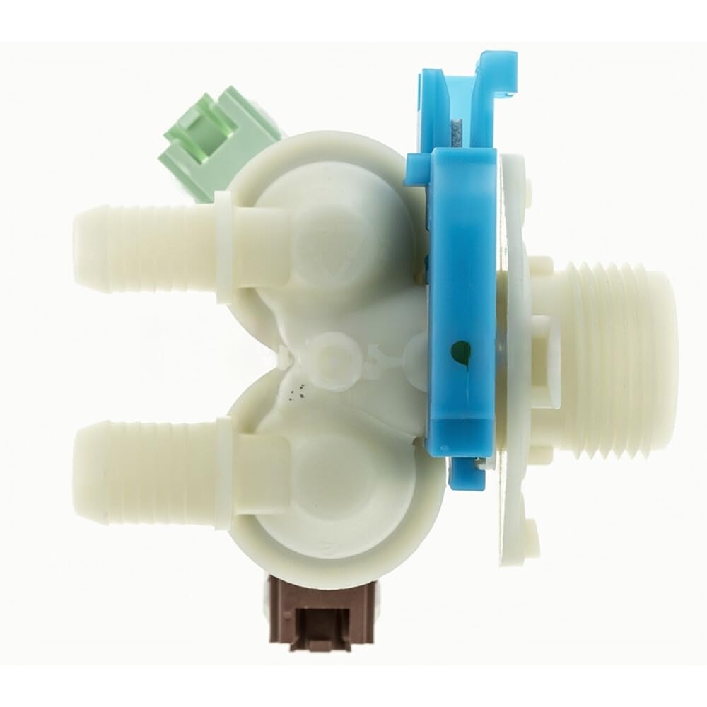 REPORSHOP - Electrovalvula 2 Vias Salida 180 grados compatible con Zanussi 1325186508