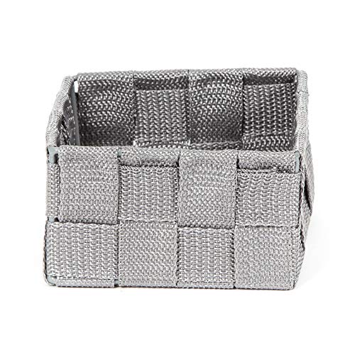 COMPACTOR Stan Mały Organizer Do Przechowywania Szuflad 12 X 12 X 7 Cm Szary