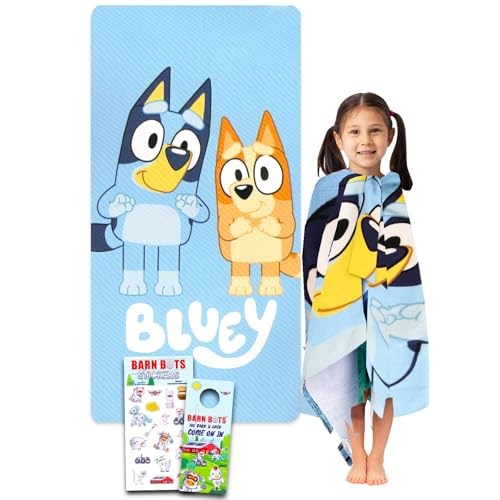 Disney BLUEY BEACH TOWEL SET Bluey Beach Towel For Kids cover