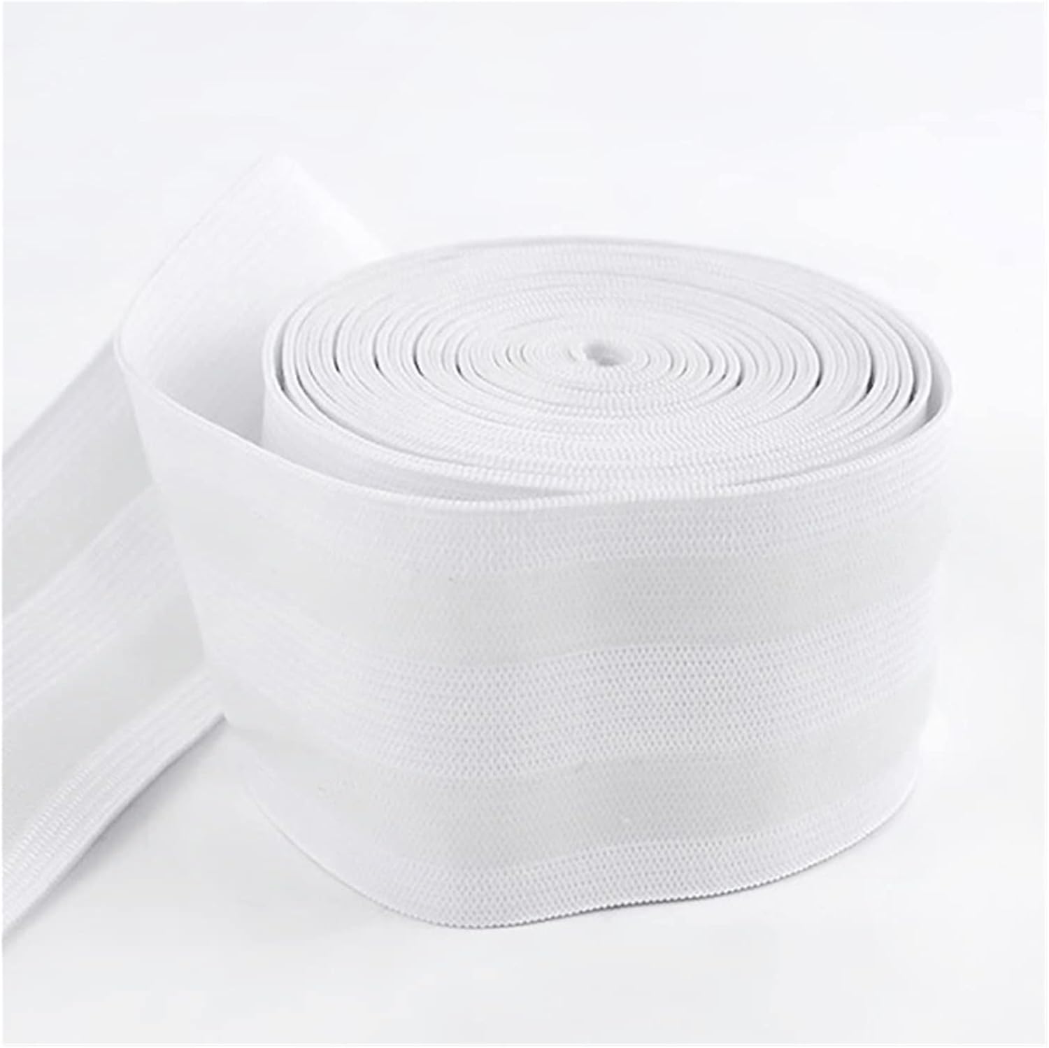 ZHUHW Black White Nylon Polyester Non-Slip Silicone Elastic Band DIY Clothes Sewing Pants Belt Stretch Band (Color : D, Size : 50mm Code) : Arts, Crafts & Sewing