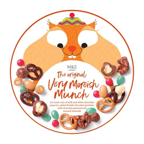 M&S The Original Very Moreish Munch, Mixed Chocolate Pretzels and Sweets, 460g