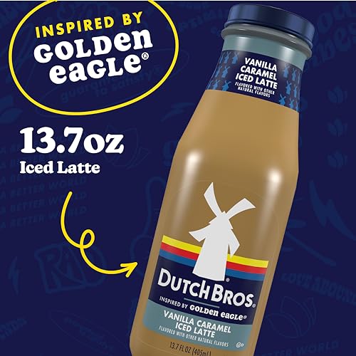 Dutch Bros Vanilla Caramel Iced Latte