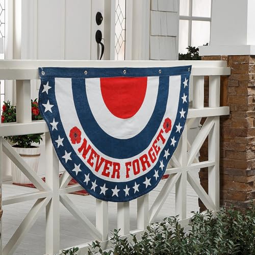 Fun Express 38 1/2�C���` x 21�C���` �����I�ȃ������A���f�[ Never Forget Poppies �R�b�g���o���e�B���O