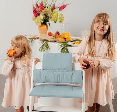 Image of Cushion Compatible with Stokke Tripp Trapp - Waterproof Soft Seat Cushion for Infants, Babies & Toddlers - High Chair Accessories, Easy to Install, Easy to Clean - Mint