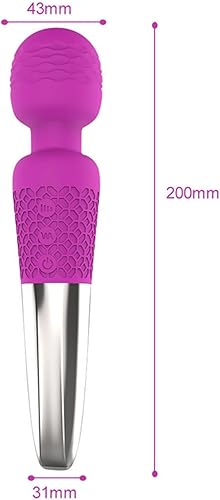 Miniatura 8 de Vibrador nuevo 20 velocidades consoladores AV vibrador para mujeres clítoris USB recargable bienes sexuales juguetes para adultos