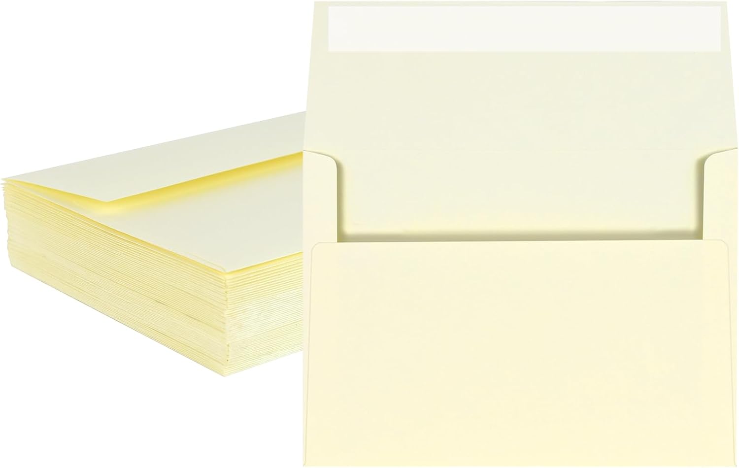 50 Pack A2 Envelopes for Invitations,4.37x5.75 inches,Self Seal,Printable Envelopes for Wedding,Invitation,Baby Shower,for 4x5 Cards - Image 6