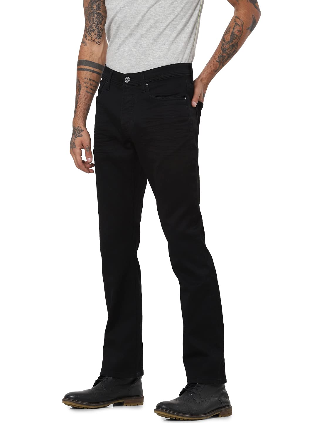 jack & jones Men's Regular Fit Jeans | Mid Rise | Jeans for Men-picture-50
