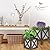Autumn Alley Farmhouse Front Porch Planters Set of 2 Stand with Galvanized Corrugated Metal Planters for Outdoors/Indoors - Rustic Wood Square Planters Box on Legs – Charming Farmhouse Décor, Brown