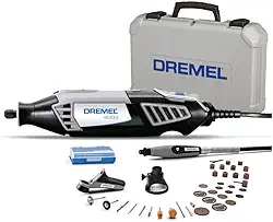 Dremel 4000 Microrretífica com 3 Acoplamentos, 36 Acessórios e Maleta 127V