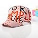 Produktbild Baseball Kappe Mode Persönlichkeit Graffiti Baseball Cap All-Match Lässig Verstellbare Sportkappen Koreanische Vaterschaft Baumwolle Sommer Outdoor Sunhat Adult55-58Cm Pink