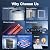 Ranein 14kW Tankless Electric Water Heater,on Demand Instant Endless Water Heater with LED Temperature Display for Whole House Shower