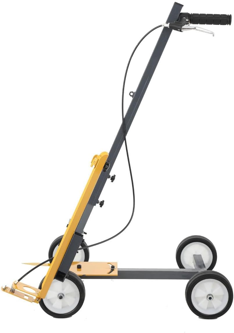 Traceur de Lignes pour parkings, Traceur de Lignes, réglable de 5 à 15 cm, Chariot métallique