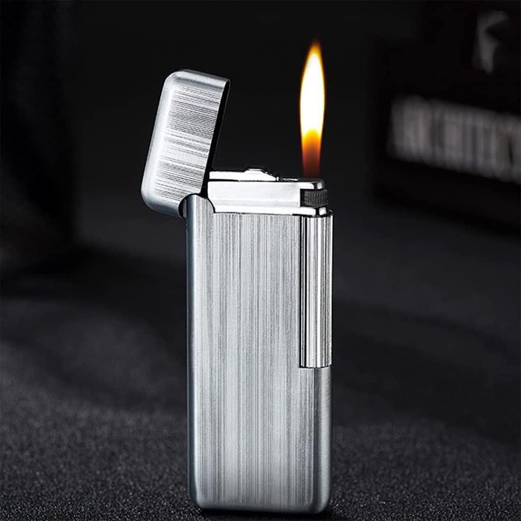 Traditional Flame Cigar Lighter， Inflatable Soft Flame