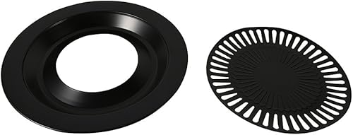 Miniatura 6 de BORDSTRACT Sartén para barbacoa, placa antiadherente para barbacoa de cocina, parrilla al aire libre, bandeja para asar herramientas para acampar y