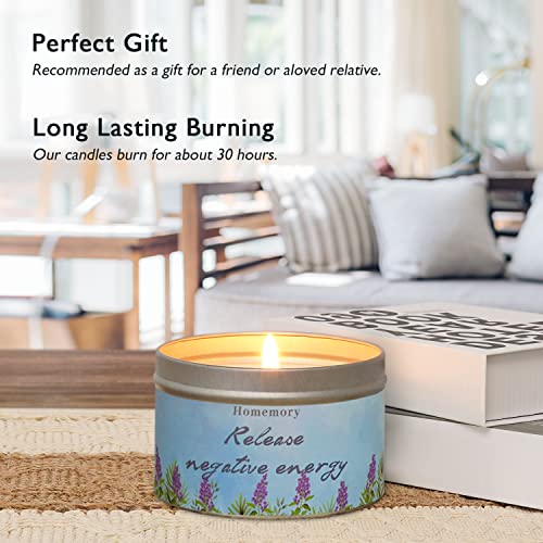 Soy Candles For Home Scented, Sea Salt & Sage Scented Candles For House Energy Cleansing, All Natural Non-Toxic Soy Candles With Essential Oils, Stress Relief Aromatherapy Candles, Summer Candle 6Oz #TOP5