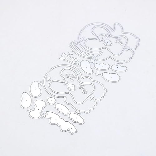 Miniatura 2 de KSCRAFT Plantillas de troqueles de corte de metal con diseño de pingüinos para manualidades, álbumes de recortes, decoración en relieve, tarjeta de