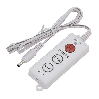 Lightkiwi F3632 Dimmer Switch for Modular LED Under Cabinet Lighting White