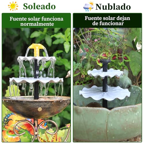 SUJFEE-DIY-Fuente-Solar-25W-para-Jardin-Exterior-Fuente-de-Agua-Decorativa-con-3-Niveles-4-Boquillas-para-Pajaros-Desmontable-para-el-Bano-de-Aves-Decoracion-Jardin-Exterior