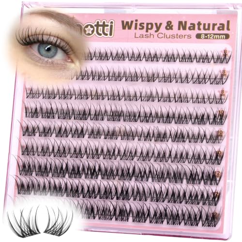 Cils naturels courts 8-12mm nuances C courbes bande transparente
