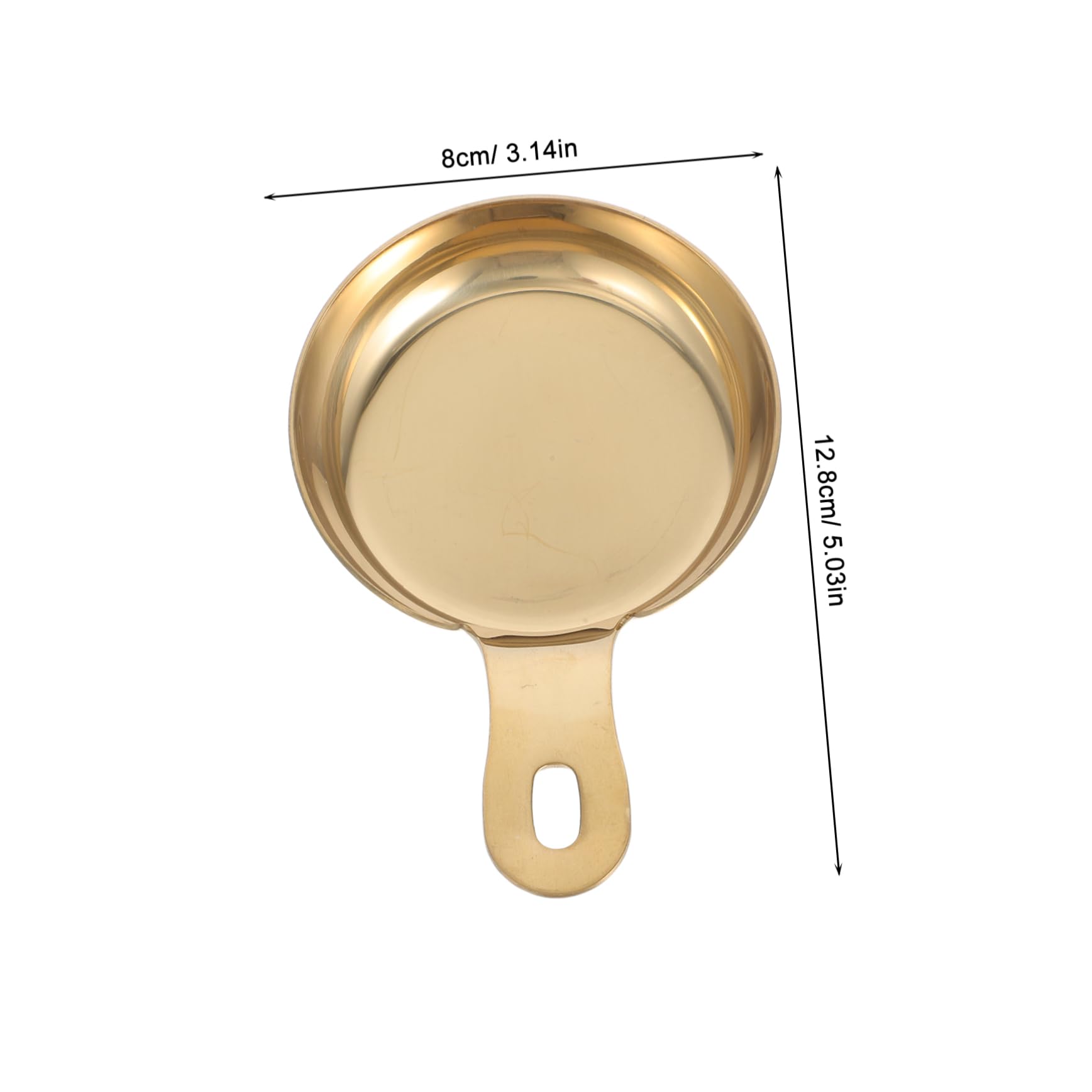 OFFSCH Elegant Stainless Steel Sauce Container Dipping Tray Mini Sauce Cup for Condiments