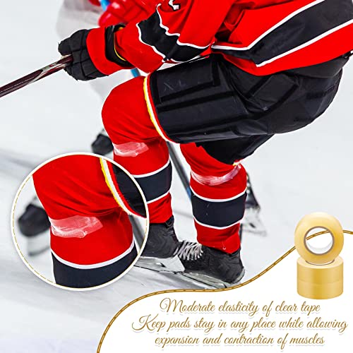 Ruban pour chaussettes de hockey transparent accessoire protège-tibia sport - 3