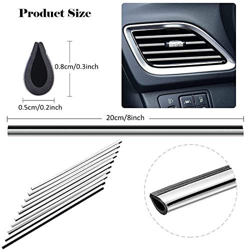 10 Pezzi Strisce Decorative per Presa d'Aria per