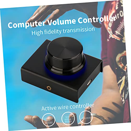 Control de volumen PC USB compacto Veemoon solución al ajuste de audio lento sin alimentación 7