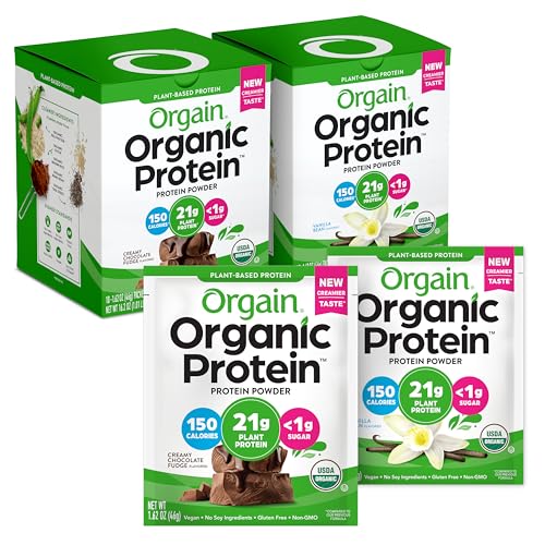 Orgain Vegan Protein Travel Packs