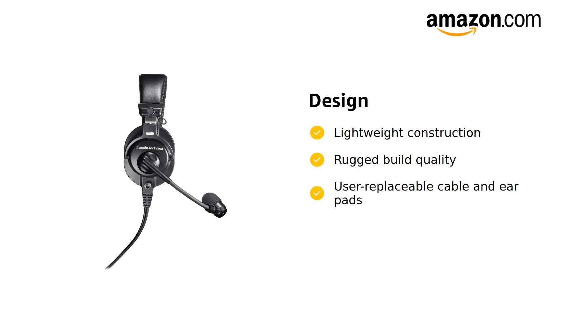 Audio-Technica 放送用ヘッドセット  BPHS1 Audio-Technica BPHS1 Broadcast Stereo Headset with Dynamic