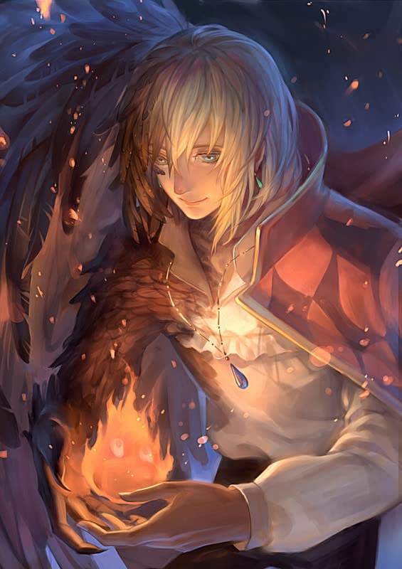 POSTERDADDY Howl S Moving Castle Studio Ghibli Howl Calcifer Axis