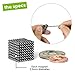 Speks Magnetic Balls - Luxe Gunmetal Set of 512 (2.5mm) - Fun Stress Relief Desk Toy for Adults - Mashable Smashable Buildable
