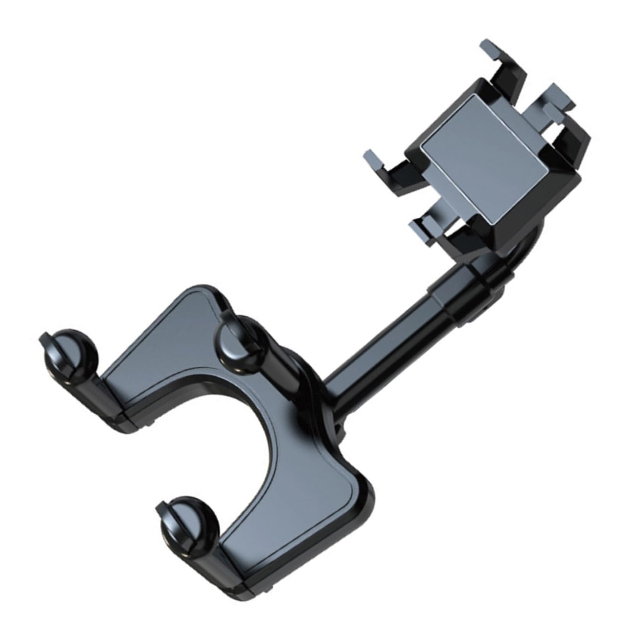 SOIMISS Support Téléphone Voiture Tableau Bord Fixation Stable Clip pour GPS et Smartphone Installation Facile Une Main Support Pratique pour Navigation Voiture Compatible Divers Modèles