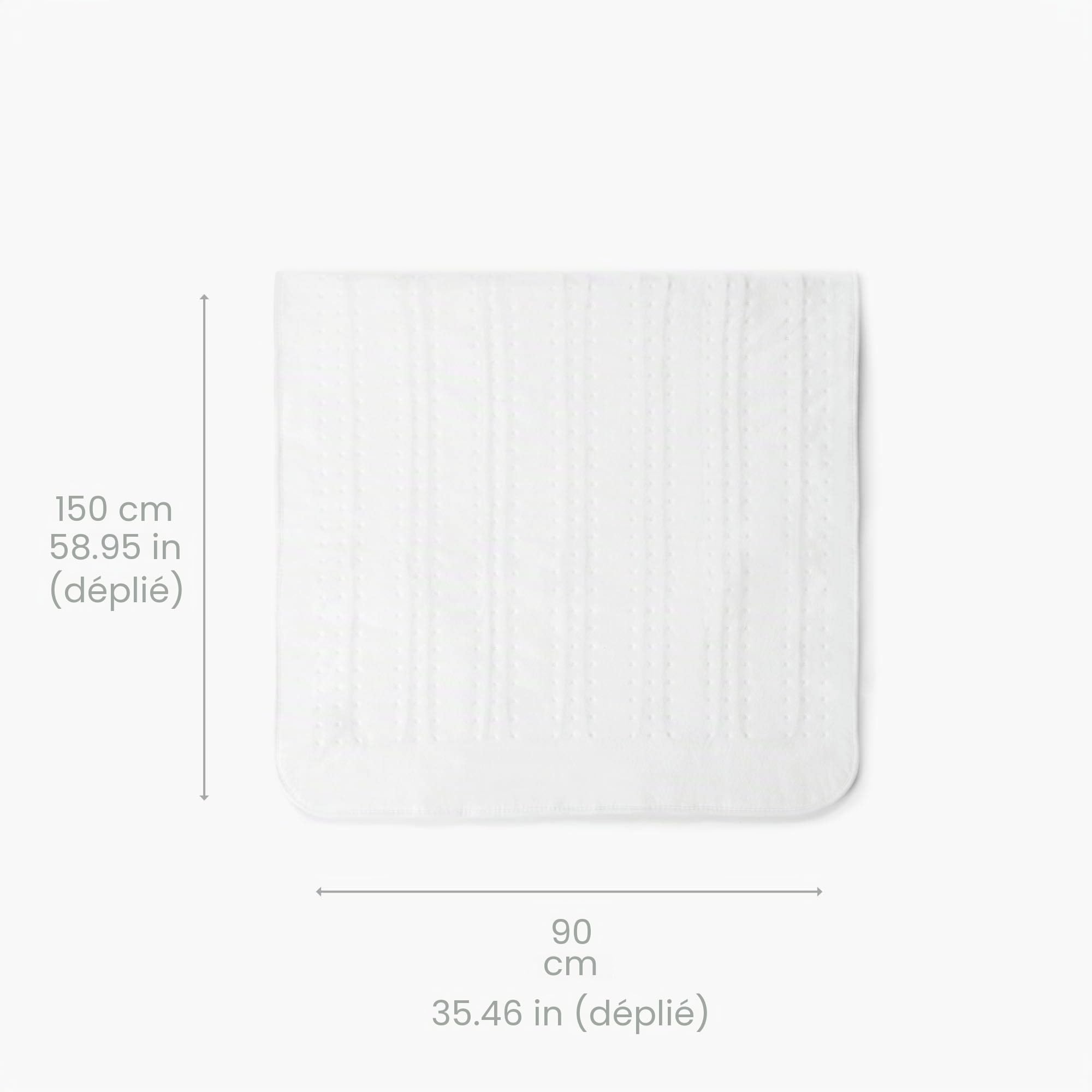 Medisana HU 665 couverture chauffante, surmatelas électrique 150x80 cm