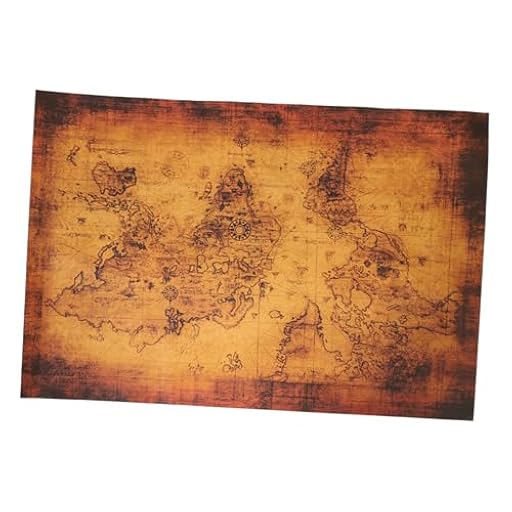 Kisangel Pirate Treasure Map Juego Juego De Mesa Clásico Y Accesorios De para Decoraciones De Fiesta Submarina Y Favor De La Búsqueda del | Ya disponible en tu tienda friki favorita! En mundofriki.es!