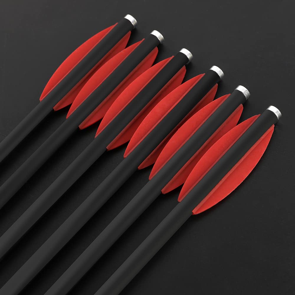 12 Frecce Per Balestra Da 16/20 Pollici, Freccia In Carbonio Misto Per Tiro Con Larco Da Caccia Con~p146679699
