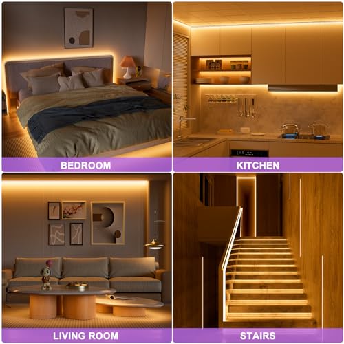 Tira LED COB MIWISE 10m 2700K Luz Cálida Dimmable miniatura 5