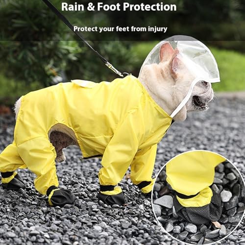 Imperméable léger pour chiens de grande et petite taille contre le vent