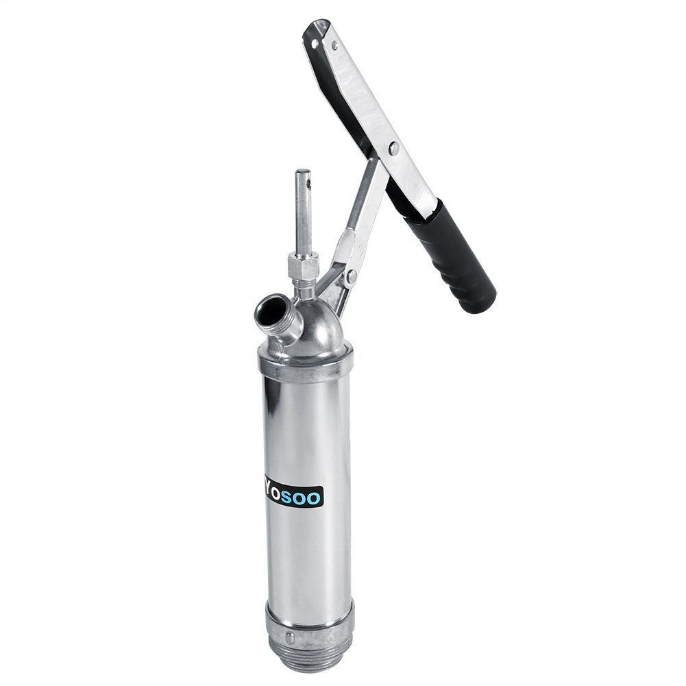 Yosoo Health Gear Pompe à Main Pour Fûts D'Huile - 20L/min - Tube Télescopique - Idéale Diesel & Huiles