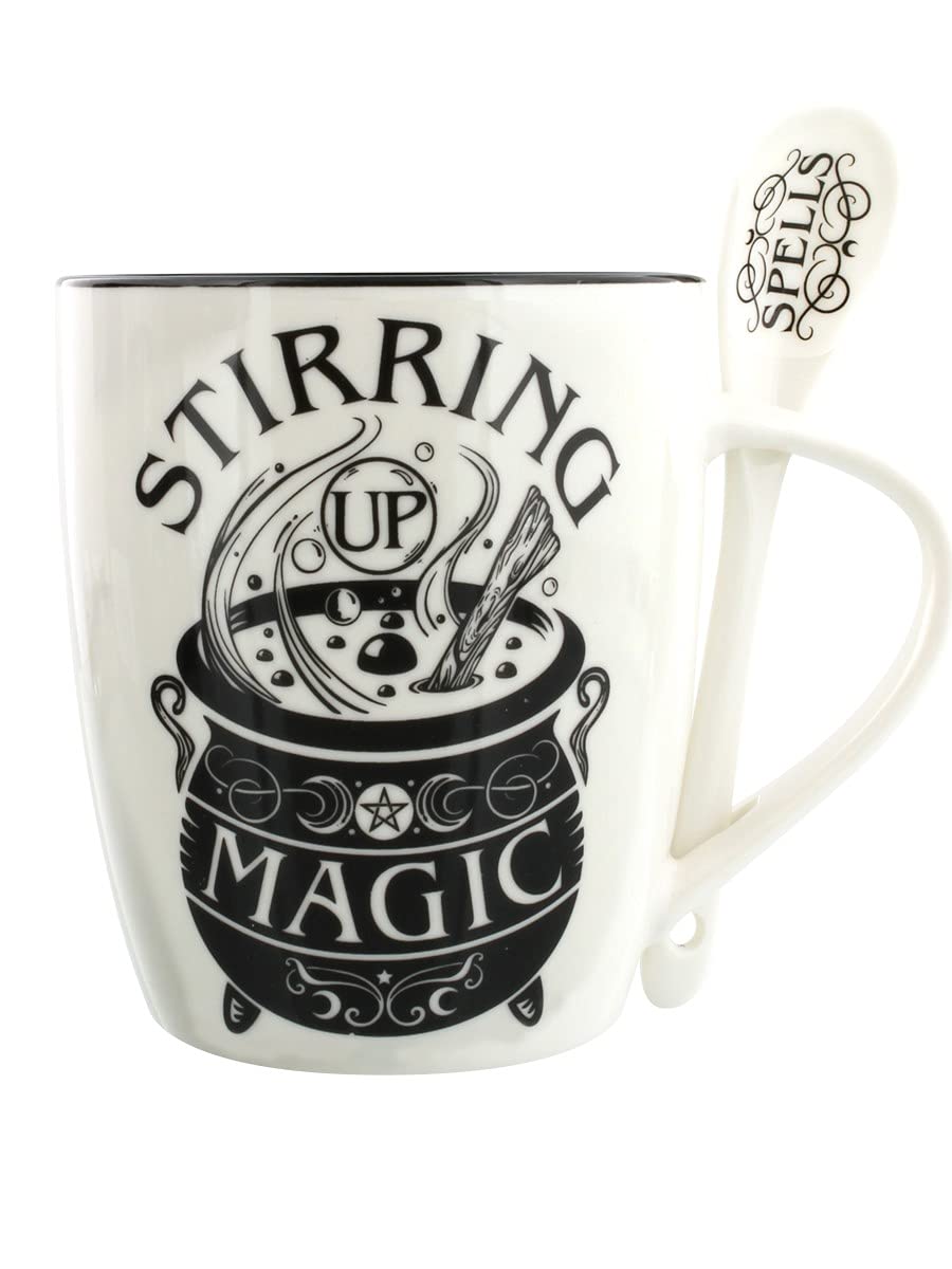 AlchemyAlchemy - The Vault Gothic Stirring Up Magic Mug and Spoon Set