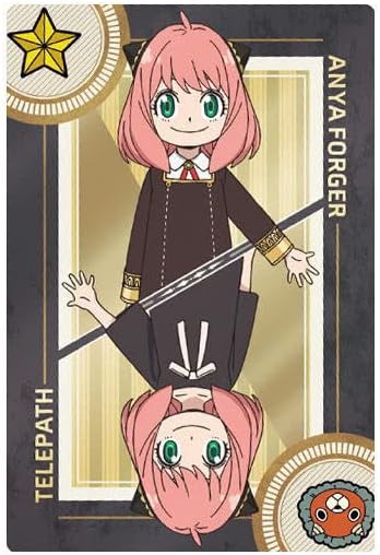 SPY x FAMILY Wafers [2. Character Card 2: Anya Forger) (single item) *Card only, sweets not included