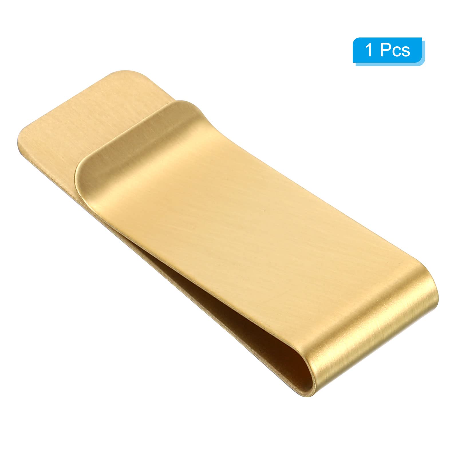 PATIKIL Pen Loop Clip for Notebook Stainless Steel Traveler Journal Notebook Pencil Holder Sleeve Bookmark Clip, Brass - Image 3